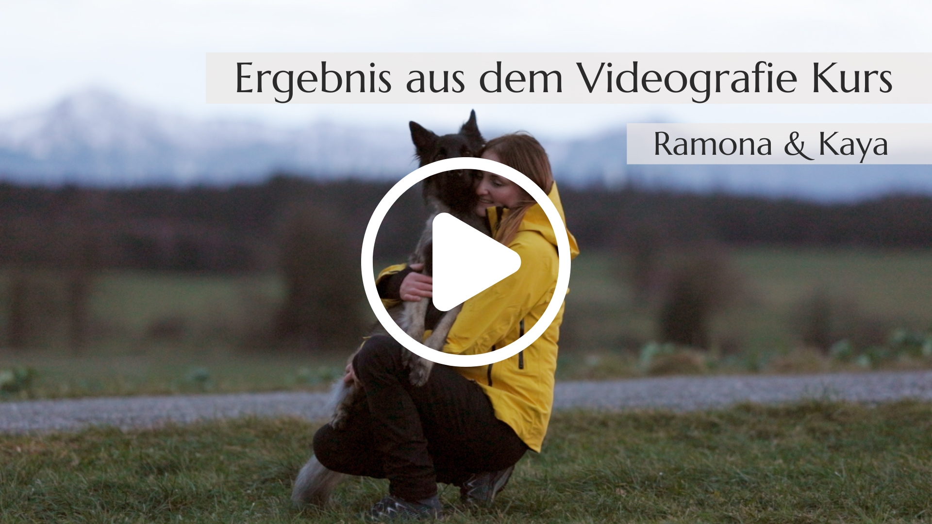 Videografie lernen Hundevideografie Hundevideos Cinematische Aufnahmen kreieren Wie mache ich stabile Videos Videostabilisierung Stabilisierung Videos Gimbal Emotionale Videografie Mensch-Hund-Bindung Mensch-Hund-Team